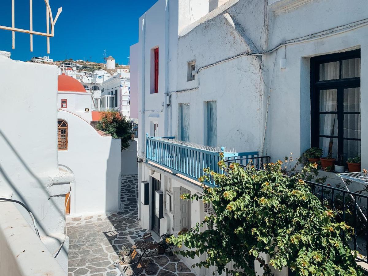 Mykonian Spirit Downtown Townhouse Apartment Mykonos Town Bagian luar foto