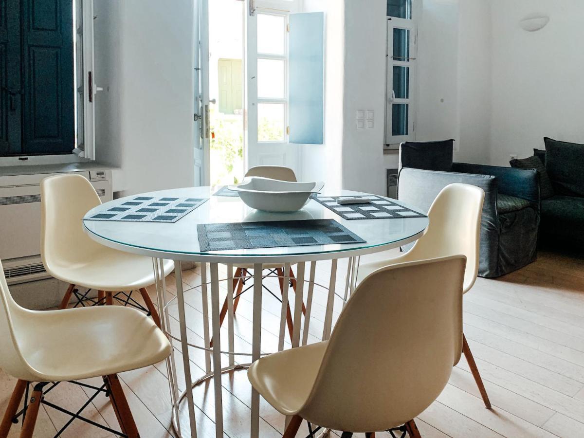 Mykonian Spirit Downtown Townhouse Apartment Mykonos Town Bagian luar foto