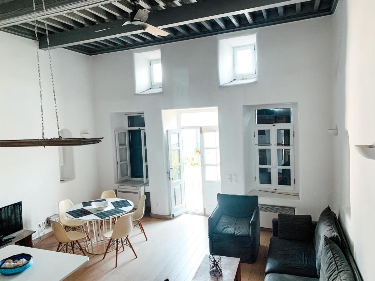 Mykonian Spirit Downtown Townhouse Apartment Mykonos Town Bagian luar foto