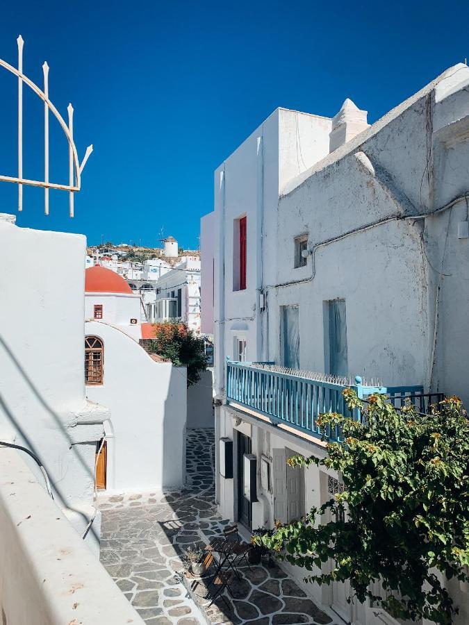 Mykonian Spirit Downtown Townhouse Apartment Mykonos Town Bagian luar foto